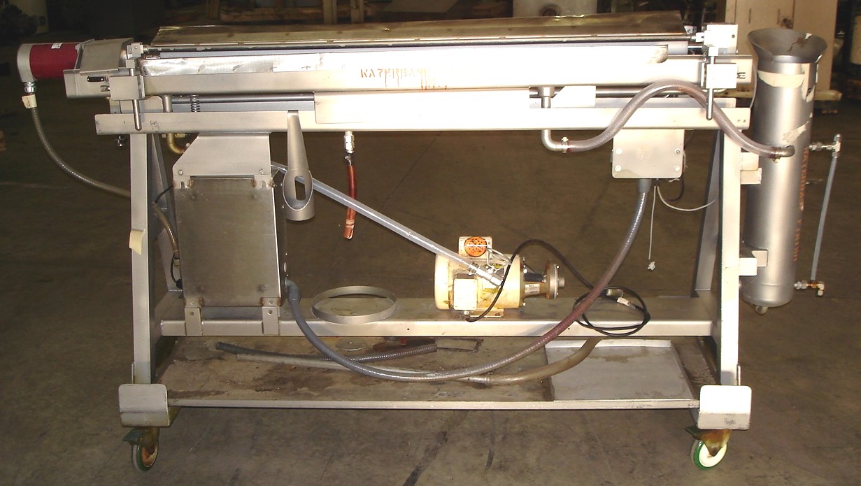 CUSTOM 60" Stainless Steel Finish Applicators, kiss coater type.